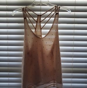 Beige tank top